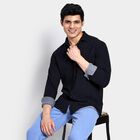 Men's Casual Shirt , Black, small image number null